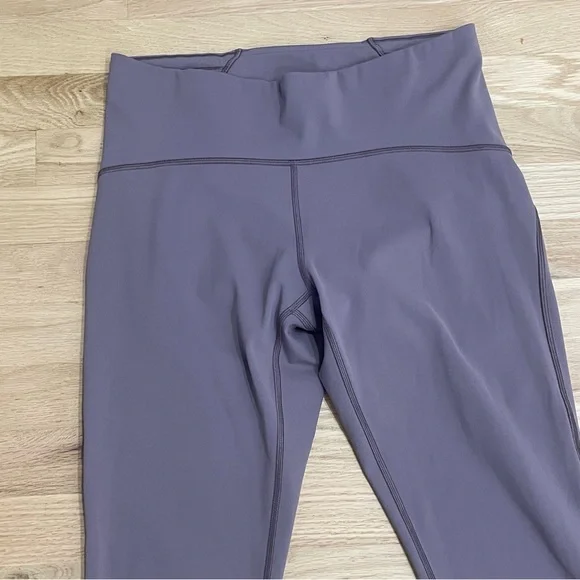 Lululemon Train Time Pants 7/8 Lavender Mulberry Leggings 25” size 10 - Picture 7 of 13